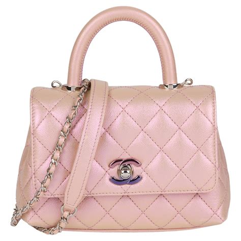 chanel iridescent pink small|chanel iridescent handbags.